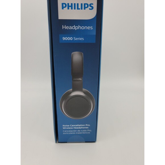 Philips H9505BK Over Ear Wireless Headphones Active Noise Canceling (NIB) - Picture 9 of 14